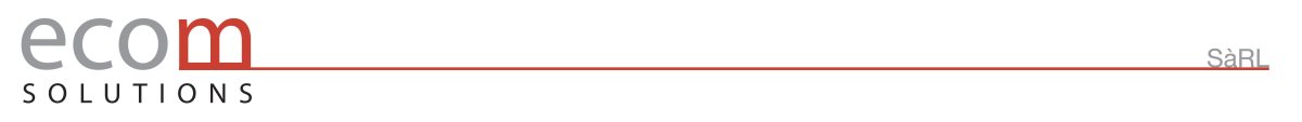 Ecom Solutions Sàrl
